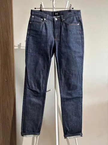 A.P.C. JEAN DROIT 스트레이트 데님 인디고 28