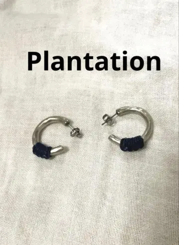 Plantation 후프 귀걸이