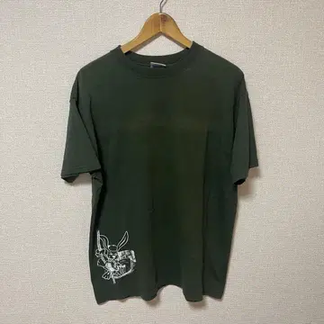 HECTIC 00's 양면 그래픽 프린트 T셔츠 우라하라 스케이터