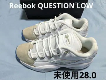Reebok QUESTION LOW 퀘스천 화이트 미사용 28.0