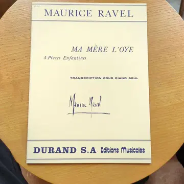 Maurice Ravel Ma Mere L'Oye 피아노 악보
