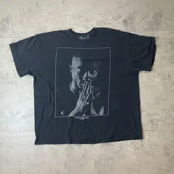 00s 2PAC 프린트T셔츠 추모t셔츠 브라바도 XXL HIPHOP