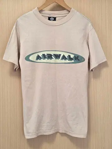 90s AIRWALK 티셔츠 싱글 스티치 올드 스케이트 USA 제조