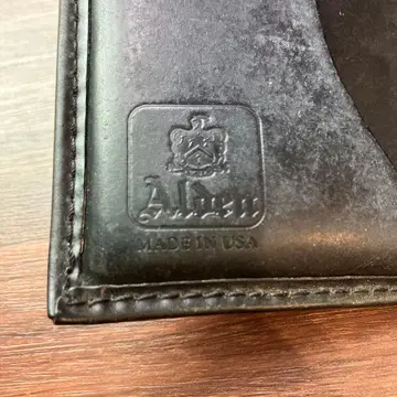 Alden 명함지갑 카드 케이스 블랙