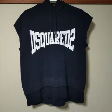 디스퀘어드 DSQUARED2 슬리브리스 후드티