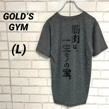 GOLD'S GYM 골드짐 근육은, 일생을 함께하는 보물. 트레이닝 의류