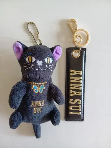 ANNA SUI 고양이 키링 & 가죽제품 키링