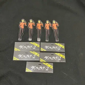 듀라라라 헤이와지마 시즈오 EJ 애니메이션 호텔 아크릴 스탠드 5개 세트
