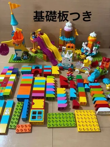 LEGO 레고 듀플로 놀이공원, 유니콘 등 묶음 판매 기초판 포함