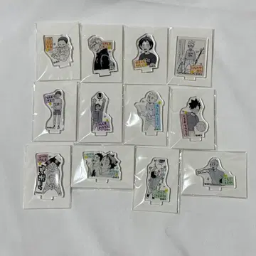 하이큐 아크릴 mini 피규어 12점