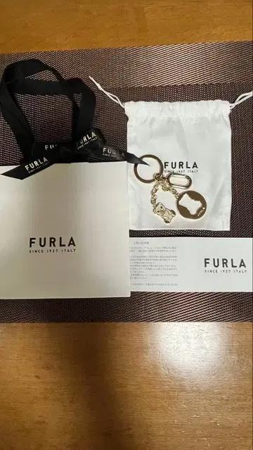 FURLA 키링 베어 참