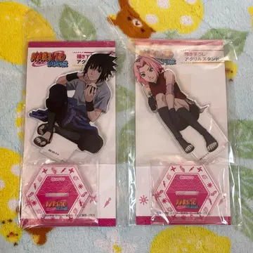 NARUTO 신작 아크릴 스탠드 사스케 사쿠라