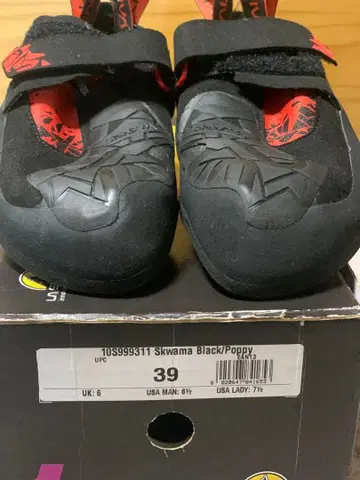 La Sportiva Skwama Black/Poppy 39