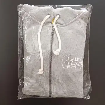 아라시 Are you Happy? 후드티 그레이