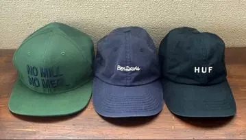 캡 3점 세트 HUF Ben Davis override