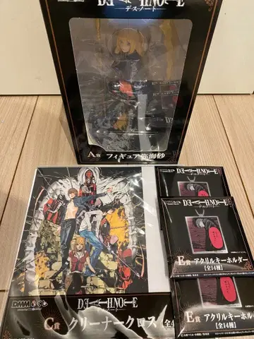 DEATH NOTE DMM 복권 A상 피규어 미카미 미사 외 세트