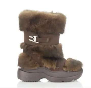 YELLO TANUKI SHORT BOOTS 브라운