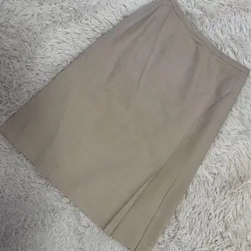 Aquascutum 타이트 스커트 베이지 6S 깔끔 오피스 고급