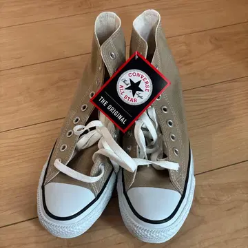 새상품 CONVERSE ALL STAR 베이지 하이컷