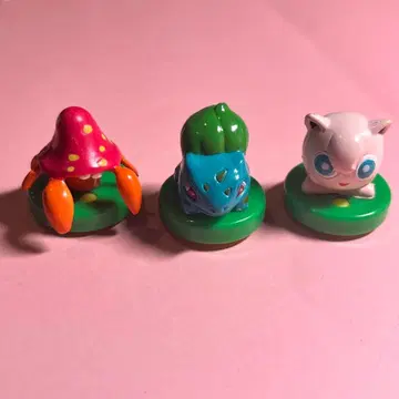 [ 당시물 ] 포켓몬 피규어 스탬프 푸딩 이상해씨 파라스