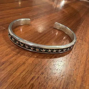 Star Jewelry 실버 뱅글 스타 모티브