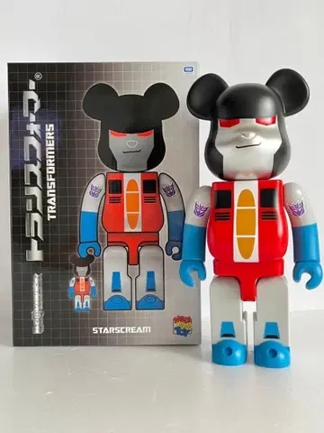 BE@RBRICK 트랜스포머 STARSCREAM 400% 단품