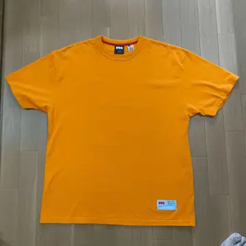 FTC 두꺼운 소재 T셔츠 오렌지 L 사이즈