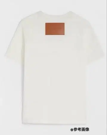 JIL SANDER+ 가죽 패치 T셔츠