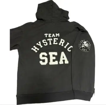 hysteric glamour wind and sea 21aw 후드티
