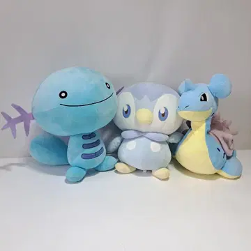 포켓몬 모후굿토 봉제 인형 팽도리 라프라스 오 파 모음 세트
