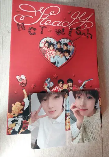 NCT WISH Steady 포토북 사쿠야 앨범 트레이딩 카드