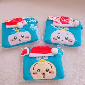 치이카와 (먼작귀) 돈키 콜라보 스퀘어 파우치 전 3종 세트