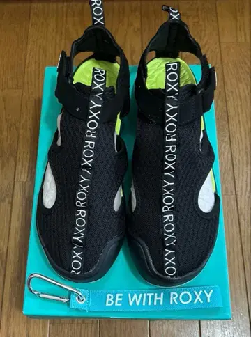 ROXY 스포츠 샌들 블랙 24.0cm