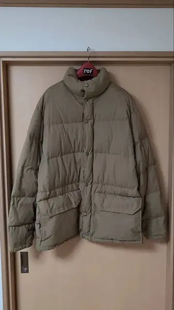 90s 더 노스페이스 다운 자켓 베이지