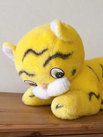빈티지 봉제 인형 호랑이 쇼와 레트로 쇼와 레트로 팝