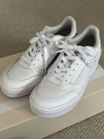 VANS 스니커즈 화이트 통굽
