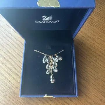 SWAROVSKI 목걸이 크리스탈 골드 컬러