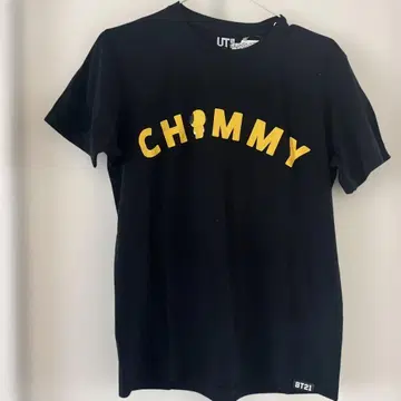 UNIQLO BT21 CHIMMY 그래픽 T셔츠 블랙 S