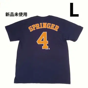 L 새상품 MLB 휴스턴 애스트로스 조지 스프링거 티셔츠