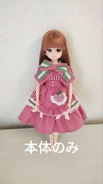 리카짱 캐슬 심볼 리카짱 딸기 본체만