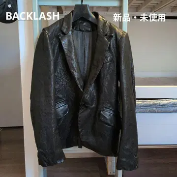 미사용 [별주] Backlash 가죽 자켓 1254-30