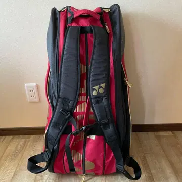 YONEX 라켓백 레드 블랙
