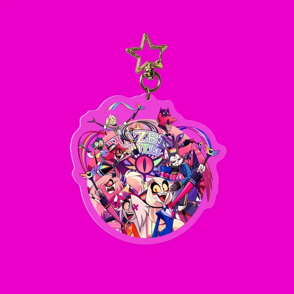 Hazbin Hotel Pride 2025 acrylic stand Alastor Niffty | Bunjang Global