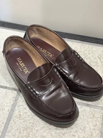 Haruta 로퍼 브라운 23.5EE