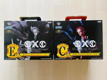 제일복권 원피스 샹크스 피규어 스컬처즈 태그팀 2종