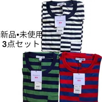 UNIQLO x JW ANDERSON 보더 T셔츠 3세트 L사이즈