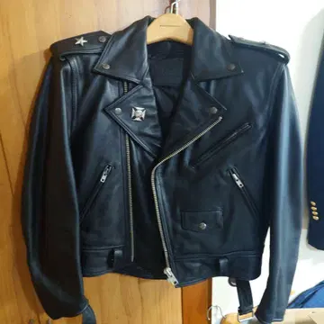 B's Leather 더블 라이더 자켓 L 사이즈