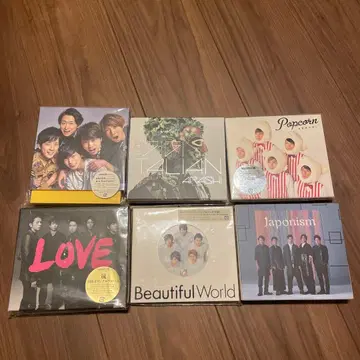 아라시 최초 한정판 앨범 6장 세트 DVD 포함 씰 포함