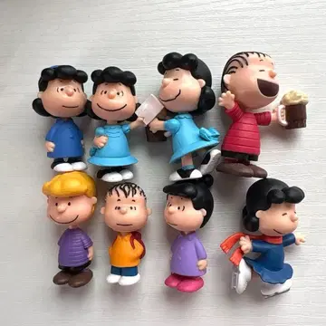 가챠가챠 PEANUTS 스누피 나라분데스 세트 3