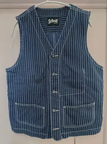 Schott 히코리 데님 베스트